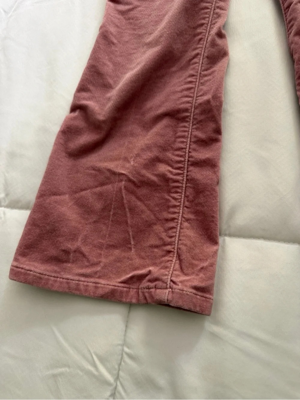 Gap Kids ’70s Flare High Rise Pants – Dusty Rose Pink
